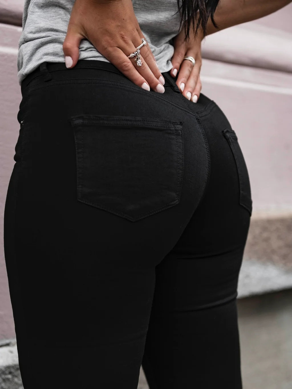 VMLUX Skinny Jeans - Black